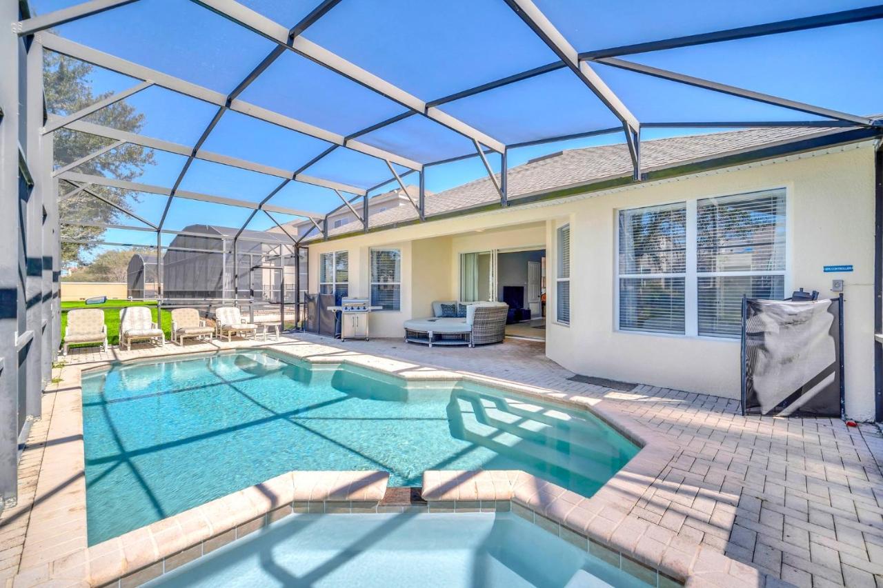 Near Disney! Spacious 5Br Resort Home With Private Pool, Hot Tub And Theater! Orlando Eksteriør bilde
