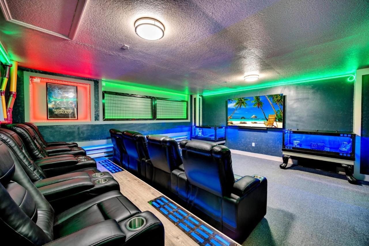 Near Disney! Spacious 5Br Resort Home With Private Pool, Hot Tub And Theater! Orlando Eksteriør bilde