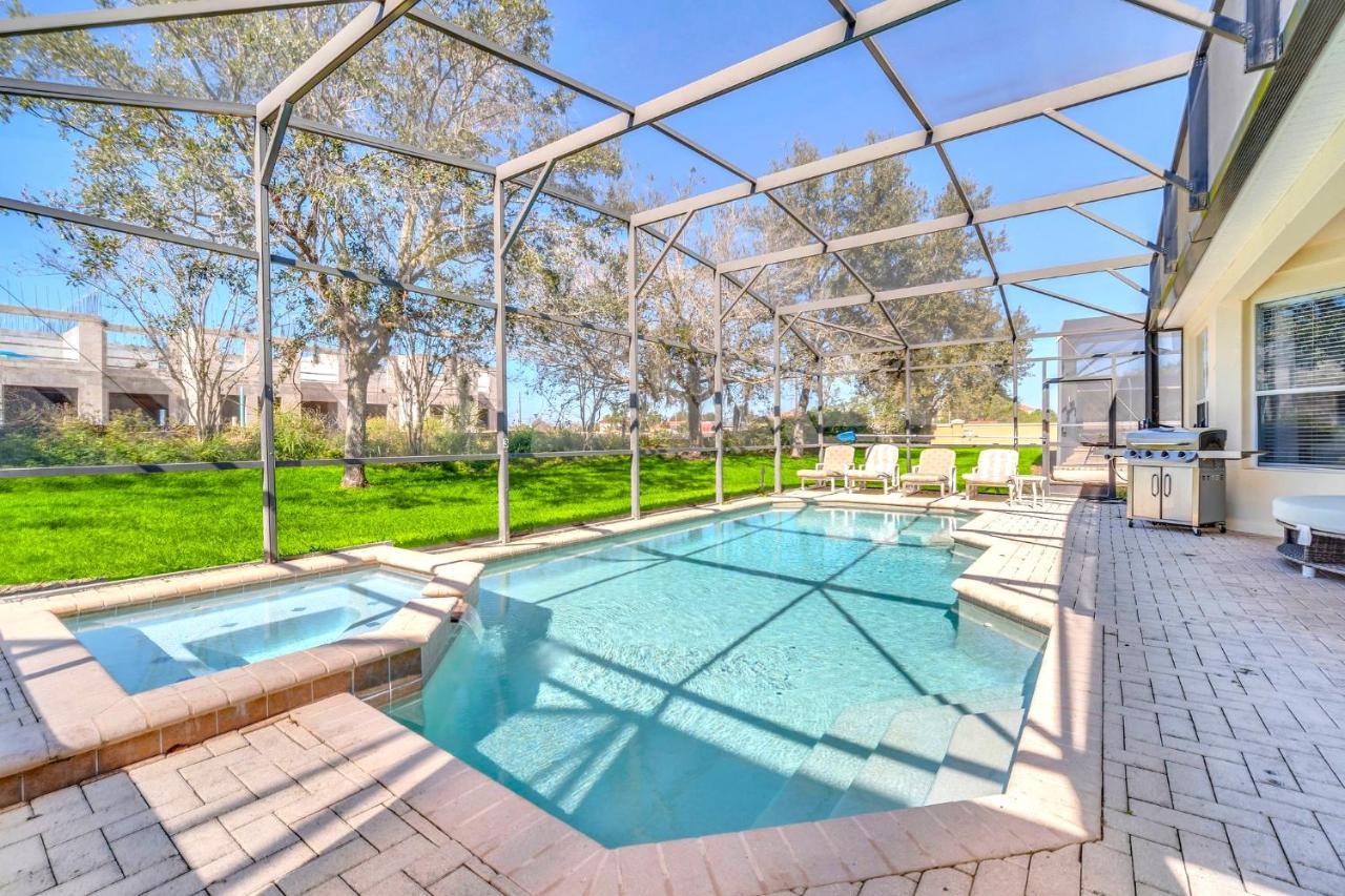 Near Disney! Spacious 5Br Resort Home With Private Pool, Hot Tub And Theater! Orlando Eksteriør bilde
